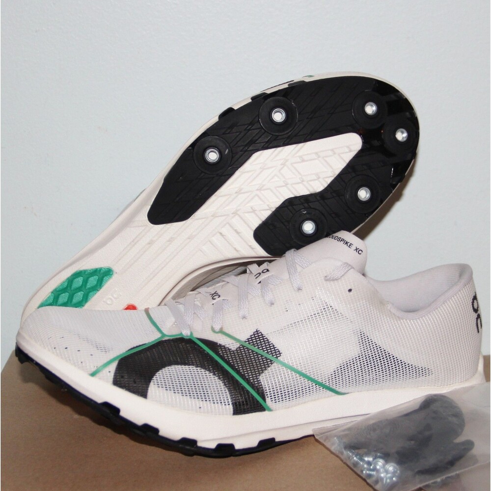 On Cloudspike XC Cross Country Racing Spikes Womens 7 8 8.5 9 Frost White